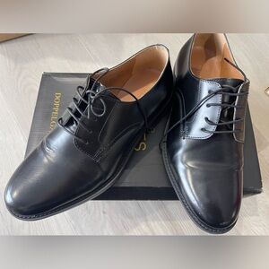 Black Doppelgänger Italy Men's Dress Shoes 40